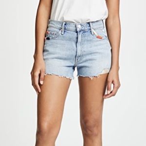 Mother Denim Cut Off Shorts